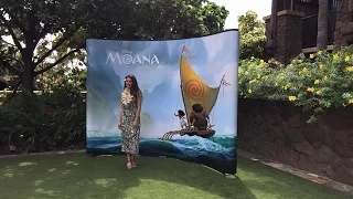 Introducing Auli'i Cravalho as Disney's Moana