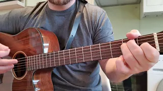 How to play CRY TO ME by Solomon Burke on guitar