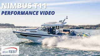 Nimbus T11 (2022) - Test Video by BoatTEST.com