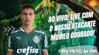 Murilo Dourado, camisa 9 do sub-15 do Palmeiras em 2022, bateu um papo conosco!