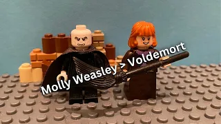 Molly Weasley destroys Lord Voldemort! (30fps) | LEGO Stop-Motion