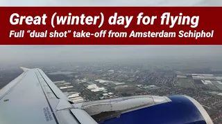 Great engine sound, onboard take-off British Airway's Airbus A320