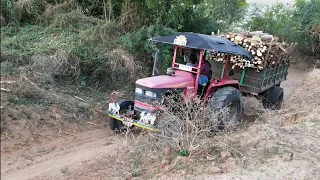 Mahindra Arjun Novo 605Di-i Tractor fully loaded Mahindra tractor stunt video