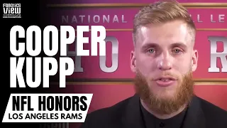 Cooper Kupp Reacts to Winning NFL's Offensive Player of the Year Award & Respect for Deebo Samuel