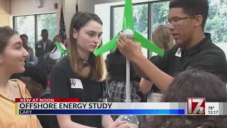 Offshore energy students at Wake STEM event in Cary