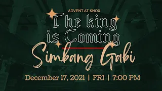 SIMBANG GABI December 17, 2021 | FRIDAY | 7:00pm