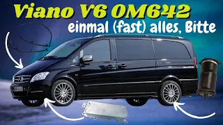 Mercedes Viano 3.0V6 Diesel erst Ölkühler, dann Leckölleitung und Luftbalg 🙈 OM642 | MB Youngtimer