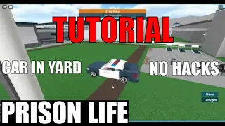 Prison Life: How to Fling Cars (RNG) | Roblox