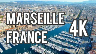 Marseille 4K Provence-Alpes-Côte d’Azur, France. Марсель 4К Прованс — Альпы — Лазурный Берег Франция