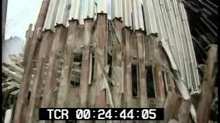 September 11, 2001 World Trade Center aftermath raw stock footage Part 2  PublicDomainFootage.com