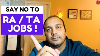 QUIT Your RA/TA On Campus Jobs And Do This | Reality of Doing MS IN USA