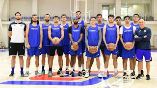 Armenian National Basketball Team's Training