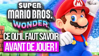 Super Mario Bros Wonder : TOUT ce que vous devez savoir AVANT D'Y JOUER 😍 Le GRAND RETOUR de Mario !