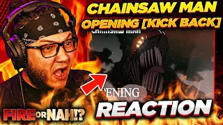 iamsickflowz Reacts To Chainsaw Man Opening (Kick Back)