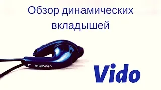 Обзор динамических вкладышей Vido  - Как удивить себя за 250 р.?