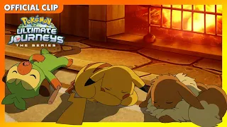 Gotta Keep Cozy in Freezington! | Pokémon Ultimate Journeys: The Series | Official Clip