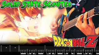 Solid State Scouter (Metal Guitar Cover) - Dragon Ball Z Kakarot Bardock - Tab