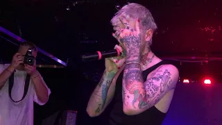 Lil Peep - 'The Brightside' (Live in Atlanta @ The Loft 11/07/17) w/ lyrics