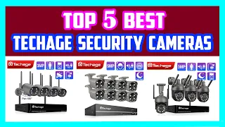 Top 5 Best Techage Security Camera Systems | Techage Wireless 4CH 8CH CCTV Camera System