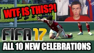 FIFA 17 ALL NEW CELEBRATIONS + TUTORIALS