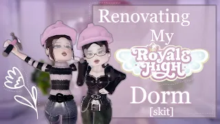 Renovating My Royale High Dorm [skit]