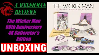 The Wicker Man 50th Anniversary Collectors Edition Unboxing #physicalmedia #unboxing #classicmovies