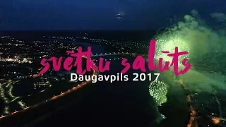 Daugavpils pilsētas svētku salūts 2017