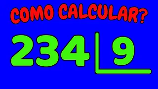 COMO CALCULAR 234 DIVIDIDO POR 9?| Dividir 234 por 9