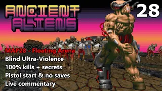 Doom II: Ancient Aliens - MAP28 (Floating Arena) - Blind Ultra-Violence 100%