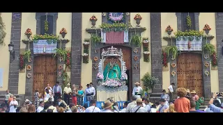 Las ramas volvieron al casco de Guía para celebrar las populares Fiestas de las Marías