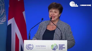 COP26 World Leaders Summit Interlude - Finance: resilience in a changing climate