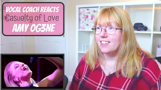 Vocal Coach Reacts to Amy OG3NE 'Casualty of love'