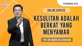 ONLINE SERVICE || Pdt. Dr. Rubin Adi Abraham || 13 Februari 2022