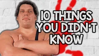 10 Things You Didn't Know About Andre The Giant