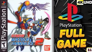 Gundam: Battle Assault 2 [PS1] Longplay Walkthrough Movie FULL GAME [4K60ᶠᵖˢ UHD🔴]