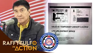 LTO, BINULABOG NI IDOL DAHIL SA PAPEL NA LISENSYA!