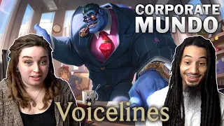 Arcane fans react to Corporate Mundo Voicelines | League Of Legends