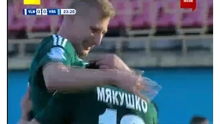 Волынь - Ворскла - 0:1. Гол: Сергей Мякушко (24')