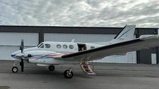 IFR Departure out of Columbia Metro KCAE - King Air C90