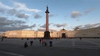 Дворцовая площадь Санкт-Петербурга Free HD Video
