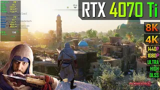 RTX 4070 Ti - Assassin's Creed Mirage