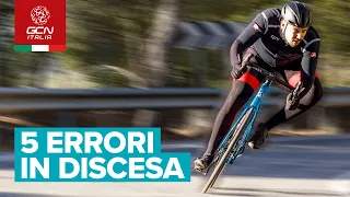 5 errori da evitare assolutamente in discesa | Ciclismo per principianti