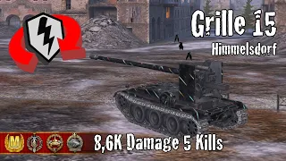Grille 15  |  8,6K Damage 5 Kills  |  WoT Blitz Replays