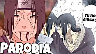 La Historia de ITACHI SAN RAPON UCHIHA😂😂🇩🇴 || Naruto Dominicano