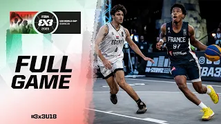 Egypt  🇪🇬 vs France 🇫🇷 | Men | Full Game | FIBA 3x3 U18 World Cup 2023