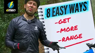 How To Get More Range On Your E Bike | Electric Mountain Bike Riding