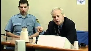 Prvo stupanje optuženog pred Sud - S. Milošević (Deo 2/2) (sjednica 3) - 11 Decembar. 2001.