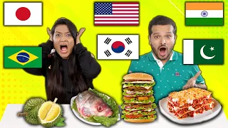 Eating Food Around  The World | Weirdest Food Ever | Hungry Birds