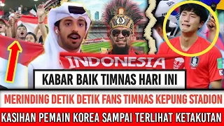 🔴 MERINDING LIHATNYA ‼️ Detik Detik Fans Garuda Kepung Stadion Di Qatar • Fans Malaysia Mengeluh