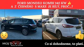 Ověřit historii u aut umíme. Do hlavy prodejců nevidíme. Ford S Max 2019 a Ford Mondeo 2020